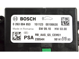 Блок подушек безопасности 9814151980, 0263004853 Peugeot 2008 I