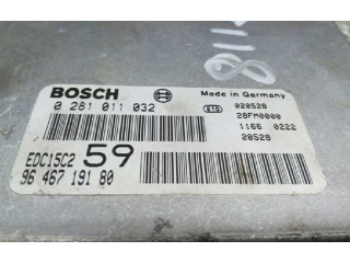 Блок управления двигателя 9646719180, 0281011032   Citroen C8