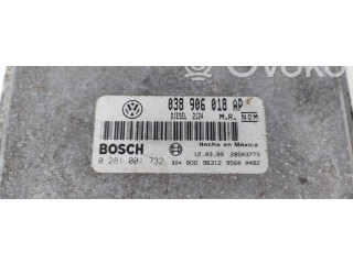Блок управления двигателя 038906018AP, 28SA3773 Volkswagen New Beetle