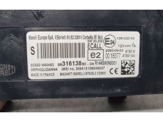 Блок управления 9824532180, 0263014165 Citroen C3 Aircross