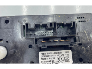 Блок управления климат-контролем 5C0820047CK, 901519030007 Volkswagen Jetta VI