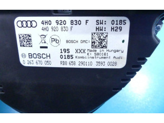 Přístrojová deska Audi A8 S8 D4 4H 2010 4H0920830F, IMPRK1063714