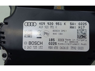 Панель приборов 4G9920951K, 4G9920951K Audi A6 C7