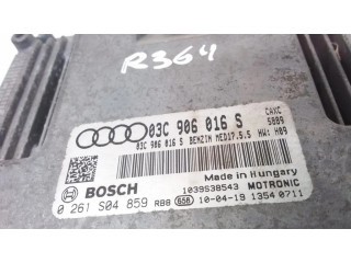 Řídící jednotka 03C906016S, 0261S04859   Audi A3 S3 A3 Sportback 8P 2010