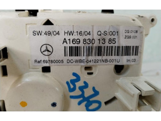 Блок управления климат-контролем A1698301385, 266920 Mercedes-Benz A W169