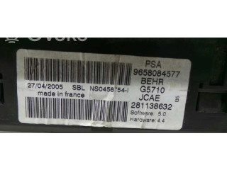 Блок управления климат-контролем 9658084577 Citroen C4 I