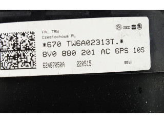 Подушка безопасности водителя 8V0880201AC, 62487050A Audi Q3 8U