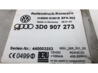 Padangų slėgio valdymo blokas