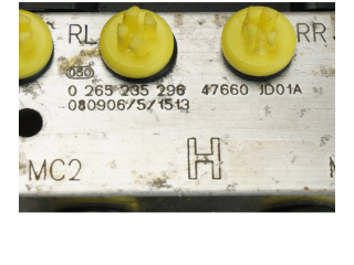 Řídící jednotka 47660JD01A, 0265950674 Nissan Qashqai 2008