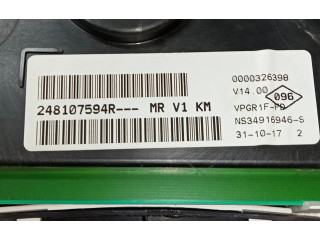 Панель приборов 248107594R Dacia Dokker