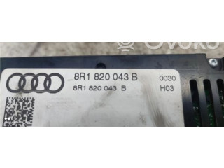Блок управления климат-контролем 8R1820043B, 8R1820043B   Audi Q5 SQ5