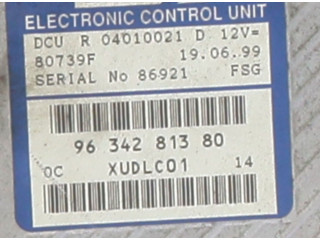 Řídící jednotka 9634281380, 1929NQ Peugeot 806 1999