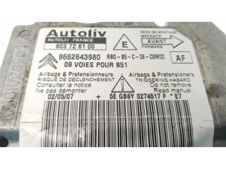 Блок подушек безопасности 9662643980   Citroen C4 I