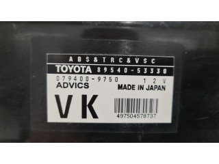 Блок управления АБС 8954053330, 0794009750   Lexus IS 220D-250-350