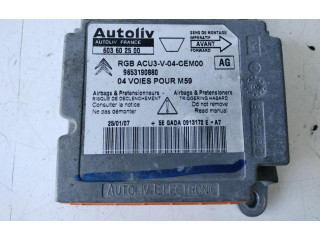 Блок подушек безопасности 9653190880 Citroen Berlingo