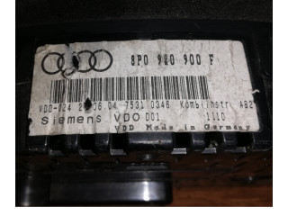 Панель приборов 8P0920900F, 8P0920900F Audi A3 S3 8P