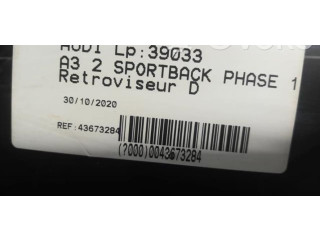 Зеркало электрическое Audi A3 S3 A3 Sportback 8P 2005 - 2013 года