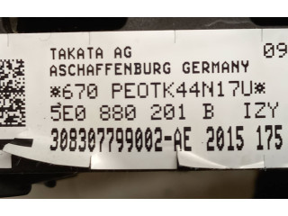 Подушка безопасности водителя 5E0880201B, 3003077902A Skoda Octavia Mk3 (5E)