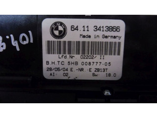 Блок управления климат-контролем 3413866, 3413866   BMW X3 E83