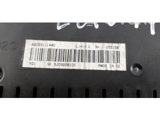 Панель приборов 5J0920810C Skoda Fabia Mk2 (5J)