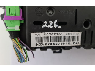 Панель приборов 6Y1920880H, 110080015 Skoda Fabia Mk1 (6Y)