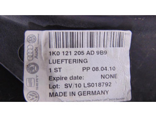 Комплект вентиляторов     1K0998455A, 1K0121205AD    Volkswagen Touran I 2.0