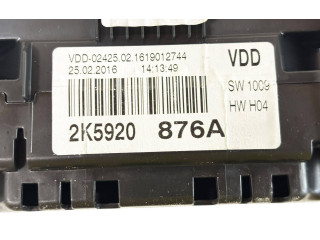 Панель приборов 2K5920876A, VDD02425 Volkswagen Caddy