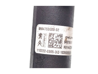 Топливная рампа 9684753080   Peugeot 5008   для двигателя 9HR(DV6C)