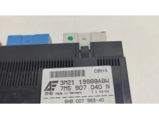 Блок управления климат-контролем 3M2119988ABW, 7M5907040N   Volkswagen Sharan