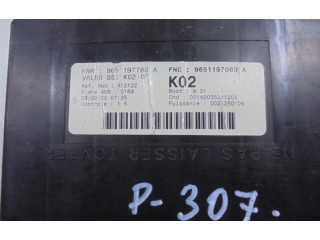   Pojistková skříňka 9651197080A, 9651197080A   Peugeot 307 2005