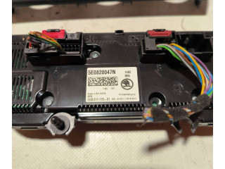 Блок управления климат-контролем 5E0820047N, 5E0863152 Skoda Octavia Mk3 (5E)