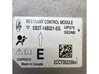 Блок подушек безопасности EB3T14B321EG, 22APR2018 Ford Ranger