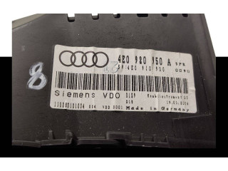 Přístrojová deska Audi A8 S8 D3 4E 2005 4E0920950A, 110080101004