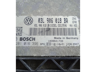 Блок управления двигателя 03L906018BR, 0281016396   Skoda Yeti (5L)