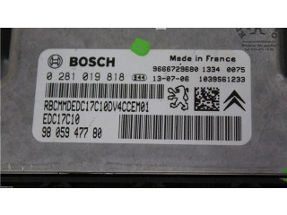 Řídící jednotka 0281019818, 1609529480 Citroen C3 2013