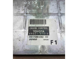 Блок управления двигателем Блок управления 896610F010, MB1758006463 Toyota Corolla Verso AR10
