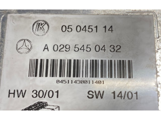 Pojistková skříňka A0295450432, 05045114 Mercede-Benz S W220 2000