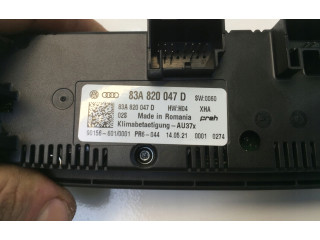 Блок управления климат-контролем 83A820047D   Audi Q2 