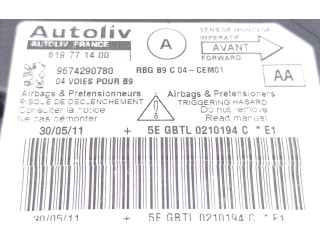 Блок подушек безопасности 9674290780, 619771400 Citroen Berlingo