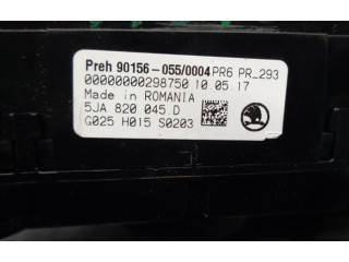 Модуль блока управления кондиционером 5JA820045D Skoda Rapid (NH)