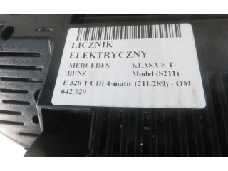 Přístrojová deska Mercedes-Benz E AMG W211 2005 2115402548, 2115402548
