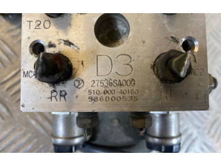 Блок АБС 27536SA000, 51000040160 Subaru Forester SG 2006 - 2008 года