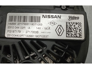 Генератор 231004402R, 14V-180A Renault Clio V