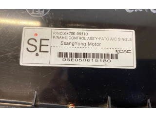 Блок управления климат-контролем 6870008510, DSE050615180 SsangYong Rexton I