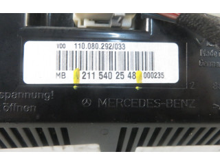 Přístrojová deska Mercedes-Benz E AMG W211 2005 2115402548, 2115402548