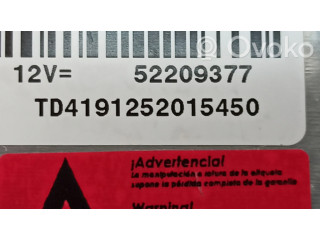 Блок управления двигателем Блок управления 52218440, 52209377 Fiat 500