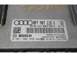 Блок управления двигателя 8P7907115K, 0261S04940 Audi A3 S3 8P
