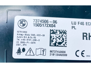 Надувная подушка для сиденья 72127374506, 7374506   BMW X1 F48 F49 2020