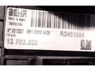 Интеркулер 13283253, 1302143 Opel Meriva A