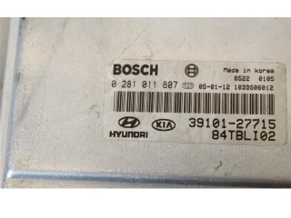 Блок управления двигателя 0281011807   Hyundai Getz